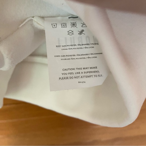 Nobull Performance microplush white hoodie - Picture 7 of 7